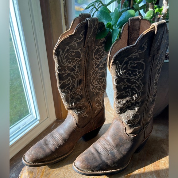 ❌SOLD❌ TWISTED X Women’s Leather Western Cowboy Boot WWT0025 - Size 5.5B - Picture 7 of 8